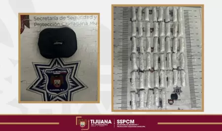 Hallan m�s de 20 kilos de presunta droga en la colonia Los Sausillos