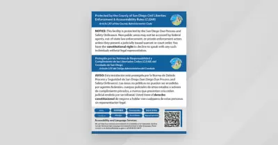 Entra en vigor ordenanza CLEAR en el Condado de San Diego para proteger libertad