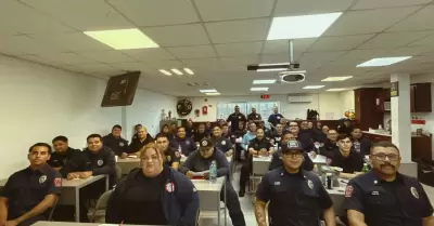 Capacitaci�n a Bomberos en atenci�n de emergencias