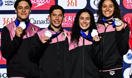 Osmar Olvera, Randal Willars, Gabriela Ag�ndez y Aranza V�zquez.