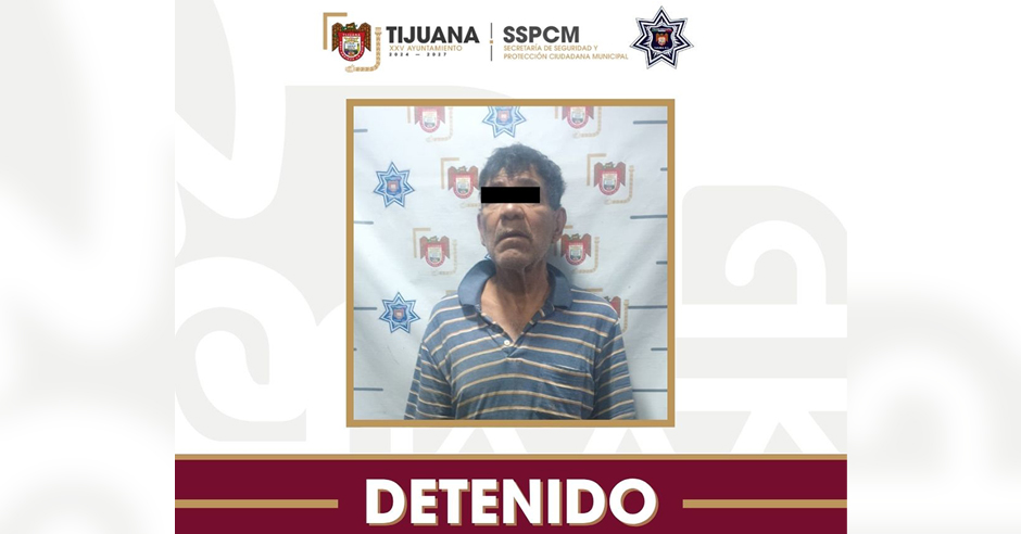 Detienen a hombre acusado de abuso sexual contra una menor en Tijuana ...