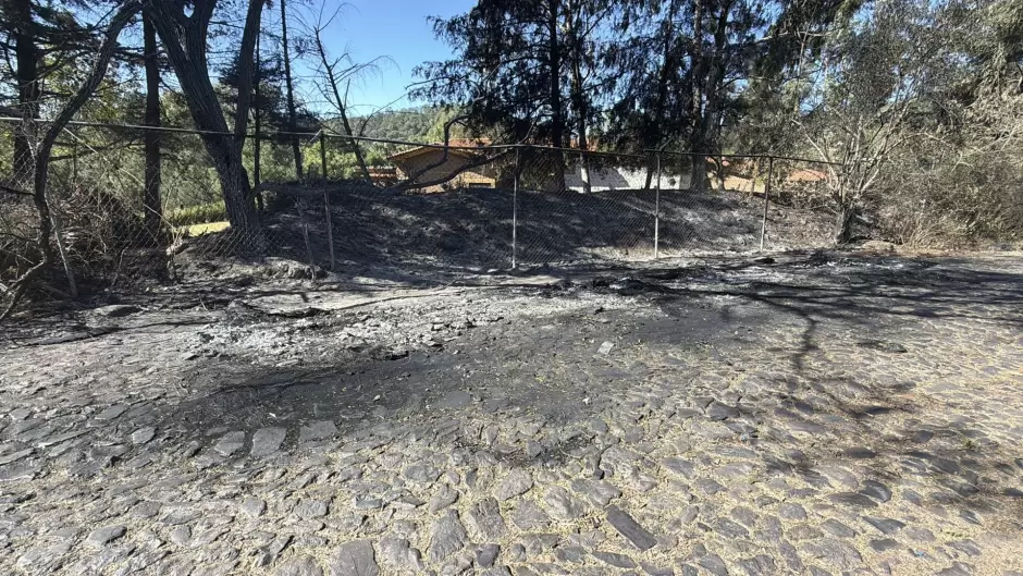 Inmueble atribuido a "El Mencho" luce abandonado tras operativo federal