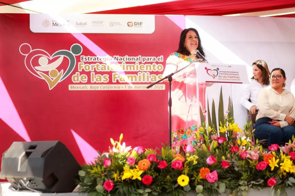 Arranque de la Estrategia Nacional para el Fortalecimiento de las Familias