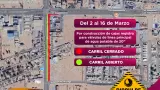 CESPM anuncia cierre parcial de vialidad en bulevar Venustiano Carranza