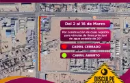 CESPM anuncia cierre parcial de vialidad en bulevar Venustiano Carranza por obras en l�nea de agua potable