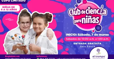 Club de ciencia para ni�as 2026