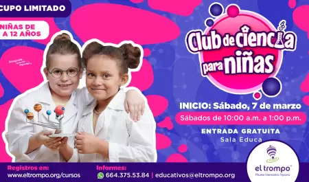 Club de ciencia para ni�as 2026