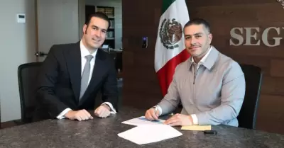Miguel Torruco y Omar Garc�a Harfuch