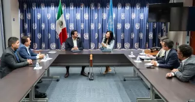 Firma Ismael Burgue�o acuerdo de colaboraci�n con el Programa de las Naciones Un