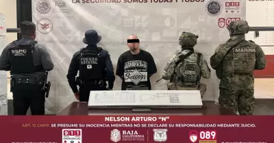Detenido con arma larga