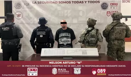 Detenido con arma larga