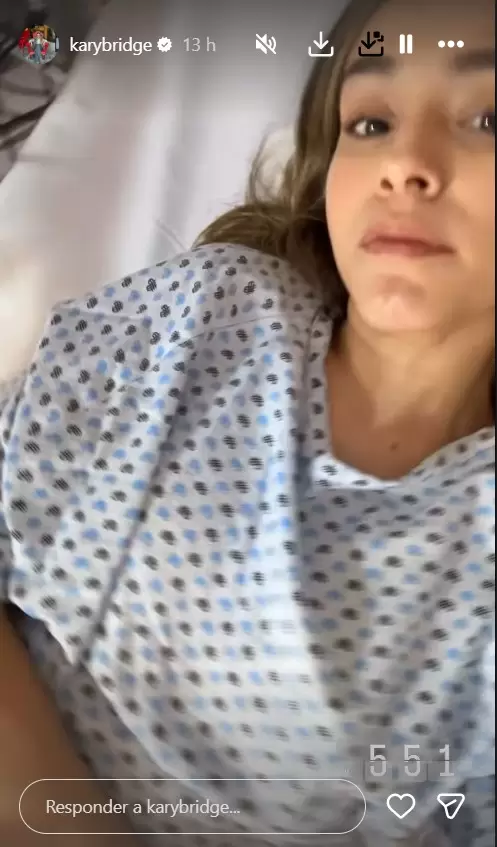 Karina Puente, esposa de Adrián Marcelo, fue hospitalizada