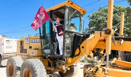Trabajos en comunidades del sector norte de la ciudad.