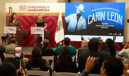 En Tijuana iniciar� la ruta del Circuito Nacional de Festivales por la Paz con C
