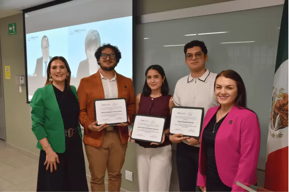 Tres alumnos de CETYS reciben beca presidencial CETYS-CityU 2026