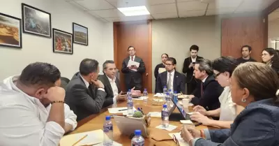 Reuni�n de trabajo con legisladores federales de Baja California