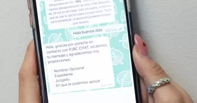 Servicio de Chat PJBC