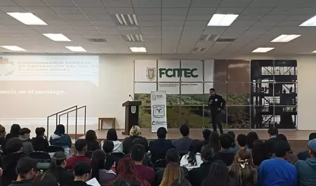 SSCBC impulsa prevenci�n del delito entre estudiantes