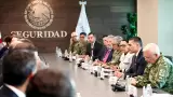 Reuni�n de autoridades federales y de la Ciudad de M�xico con representantes de 