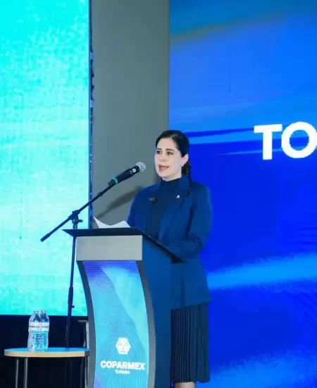 Elisa Ib��ez, primera mujer en presidir Coparmex Tijuana