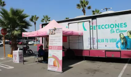 M�dulo Rosa en Macroplaza Tijuana durante marzo