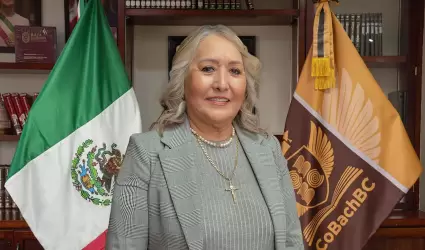 Mar�a Teresa Banda Ba�uelos, nueva directora general de Cobach Baja California.