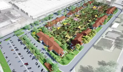 Conversi�n de seis edificios vac�os en vivienda y centros de salud mental en Los