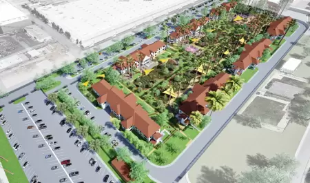 Conversi�n de seis edificios vac�os en vivienda y centros de salud mental en Los