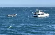 Marina realiza el rescate de cuatro personas a bordo de un yate a la deriva, en Punta Canoas