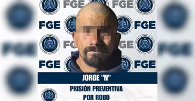 En prisi�n preventiva por robo