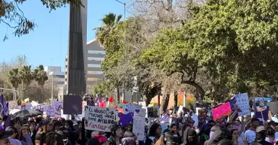 Marcha del 8M contra la violencia