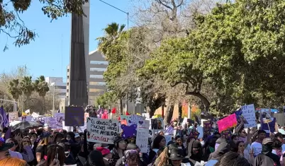 Marcha del 8M contra la violencia