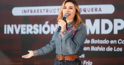 Anuncia gobernadora Marina del Pilar plan de atenci�n integral a San Quint�n