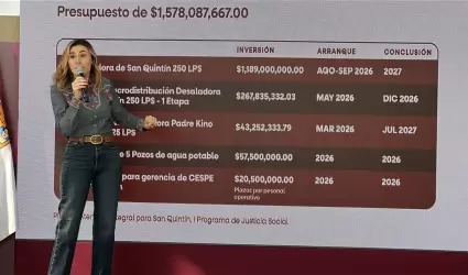 Se destinan m�s de 2,500 millones de pesos para abatir el rezago en infraestruct