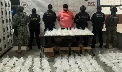Decomiso de 113 kilos de metanfetamina en Tijuana