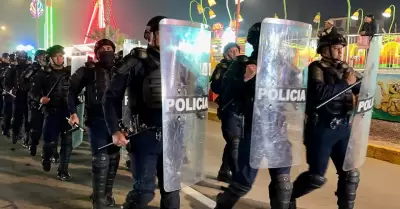 Operativo de seguridad Gran Carnaval de Ensenada