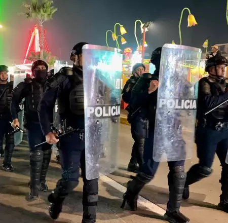 Operativo de seguridad Gran Carnaval de Ensenada