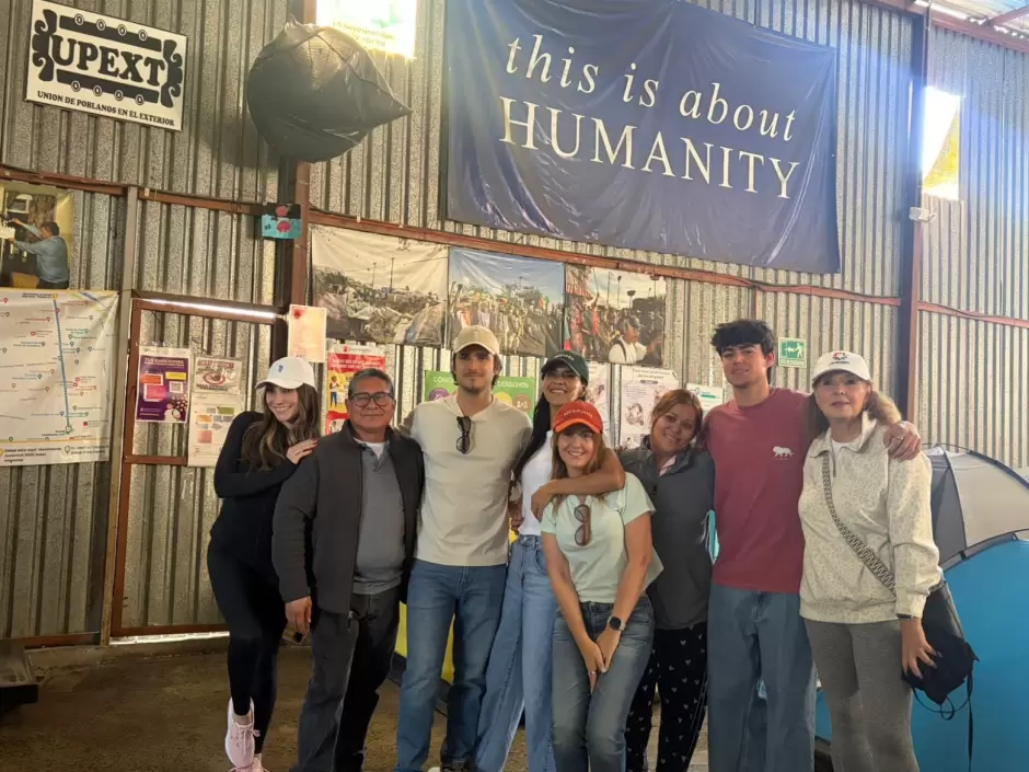 Visita actor Diego Boneta Fundaci�n Tijuana Sin Hambre en Tijuana