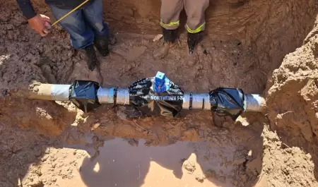 Red hidr�ulica con programa permanente de reposici�n de v�lvulas