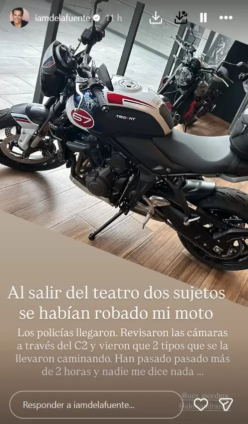 Cristi�n de la Fuente es v�ctima de robo afuera del teatro