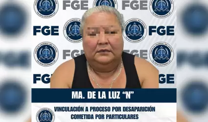 Alias "La T�a" o "La Abuela", vinculada por desaparici�n