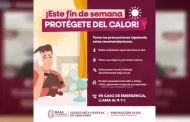 Informa Protecci�n Civil BC aumento de temperaturas durante los pr�ximos d�as