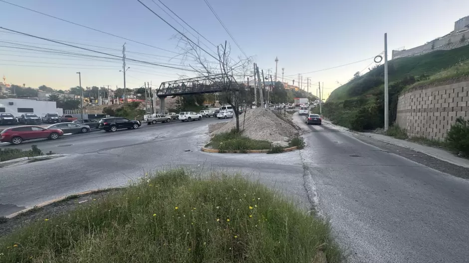 cierre vehicular de un tramo del Libramiento Rosas Magall�n