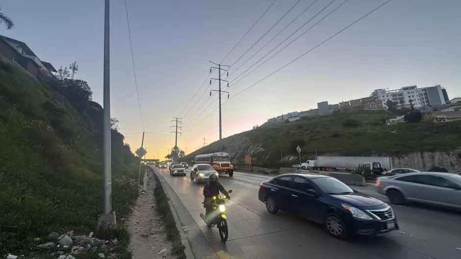 cierre vehicular de un tramo del Libramiento Rosas Magall�n