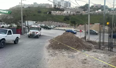 cierre vehicular de un tramo del Libramiento Rosas Magall�n