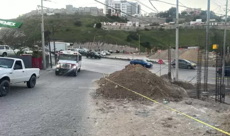cierre vehicular de un tramo del Libramiento Rosas Magall�n