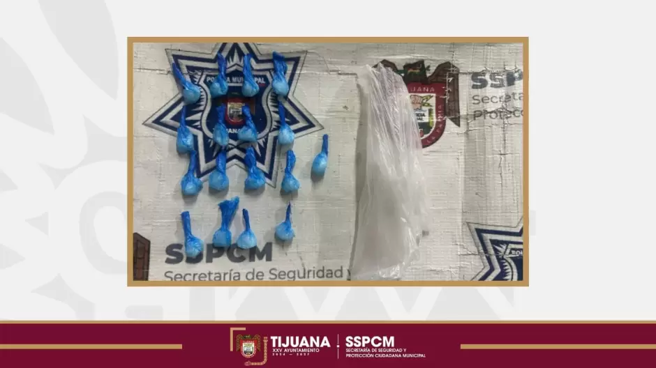 Detienen en Tijuana a hombre con droga que ten�a orden de aprehensi�n por homicidio