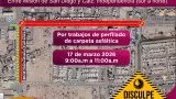 Cierre temporal de vialidades por trabajos de perfilado de carpeta asf�ltica