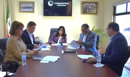 Firman Nafin-Bancomext y Canacintra Ensenada convenio de colaboraci�n