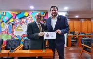 Sostiene Ismael Burgue�o reuni�n con Octavio de la Torre, presidente de CONCANACO SERVYTUR para impulsar econom�a local